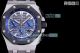 Copy Audemars Piguet Royal Oak Offshore watch Blue Dial Black Ceramic Bezel Grey rubber Strap 44mm (8)_th.jpg